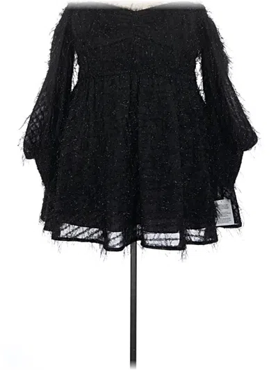Pre-owned Asos Design Formal Skirt In Black