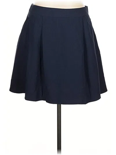 Pre-owned Asos Design Formal Skirt In Blue