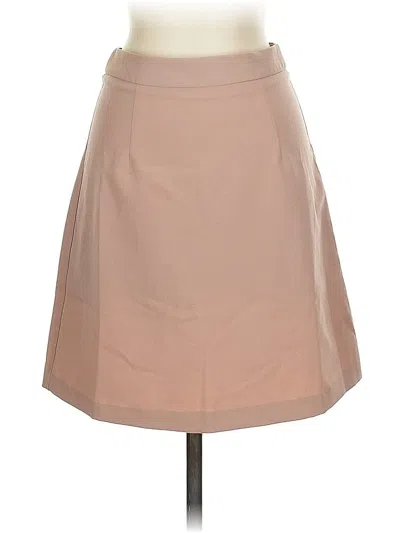 Pre-owned Asos Design Formal Skirt In Brown