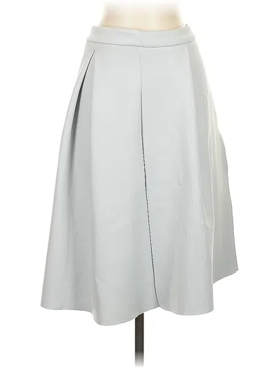 Pre-owned Asos Design Formal Skirt In Gray