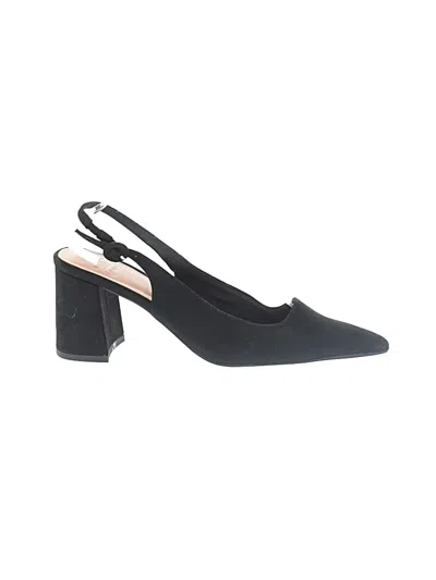 Pre-owned Asos Design Heels In Black