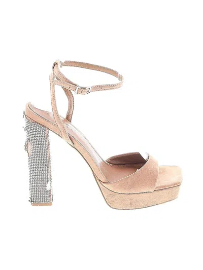 Pre-owned Asos Design Heels In Brown