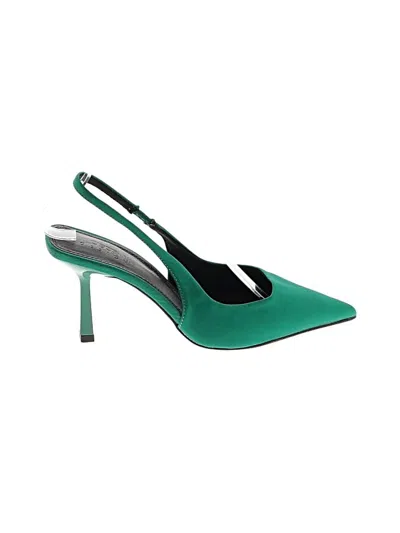 Pre-owned Asos Design Heels In Green