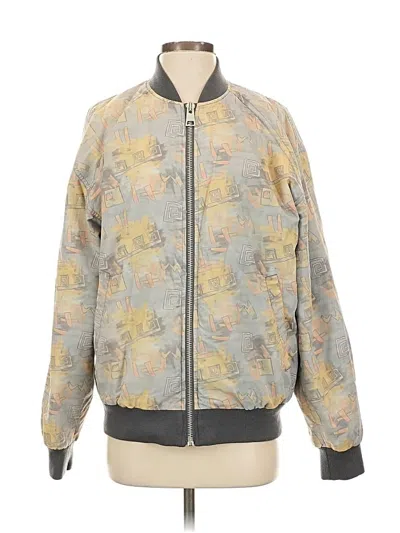 Pre-owned Asos Design Jacket In Gray