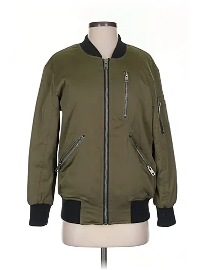 Pre-owned Asos Design Jacket In Green