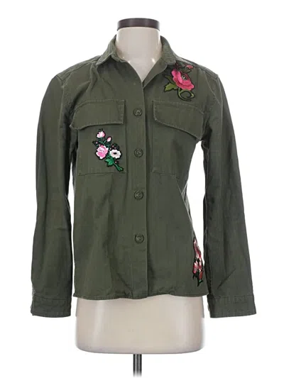 Pre-owned Asos Design Jacket In Green