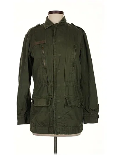 Pre-owned Asos Design Jacket In Green