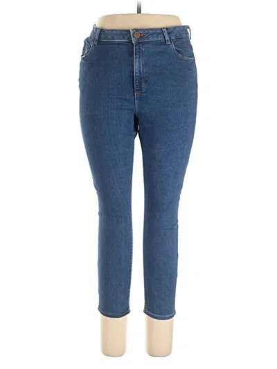 Pre-owned Asos Design Jeans In Blue