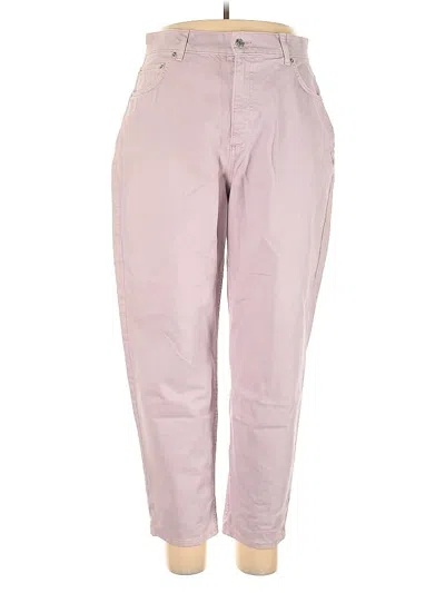 Pre-owned Asos Design Jeans In Pink