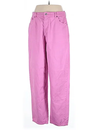 Pre-owned Asos Design Jeans In Pink