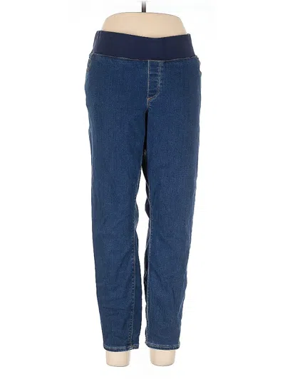 Pre-owned Asos Design Jeggings In Blue
