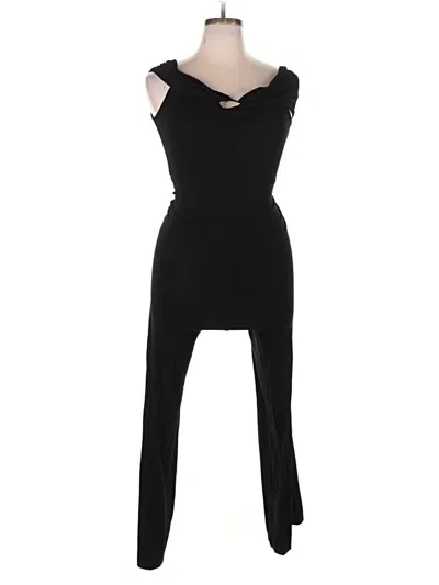 Pre-owned Asos Design Jumpsuit In Black