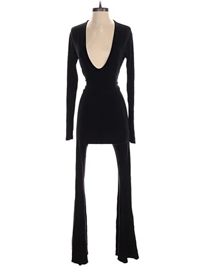 Pre-owned Asos Design Jumpsuit In Black