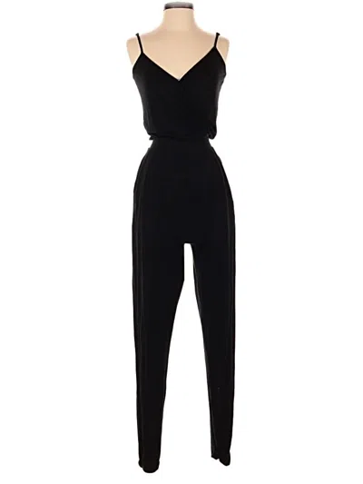 Pre-owned Asos Design Jumpsuit In Black