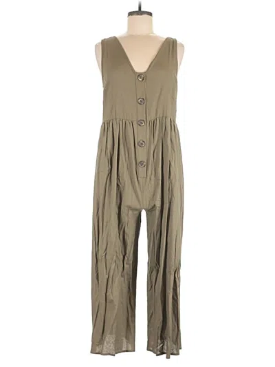 Pre-owned Asos Design Jumpsuit In Brown