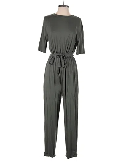 Pre-owned Asos Design Jumpsuit In Gray