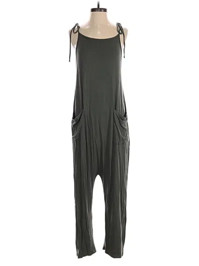 Pre-owned Asos Design Jumpsuit In Gray
