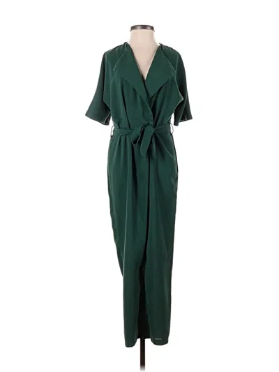 Pre-owned Asos Design Jumpsuit In Green