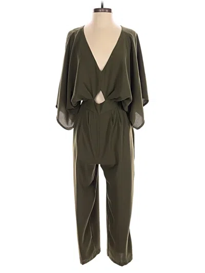 Pre-owned Asos Design Jumpsuit In Green
