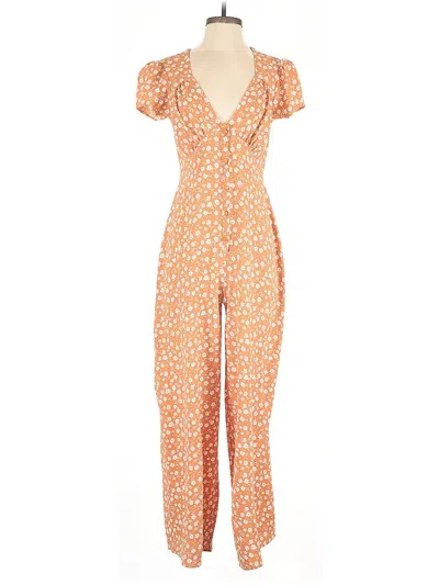 Pre-owned Asos Design Jumpsuit In Orange
