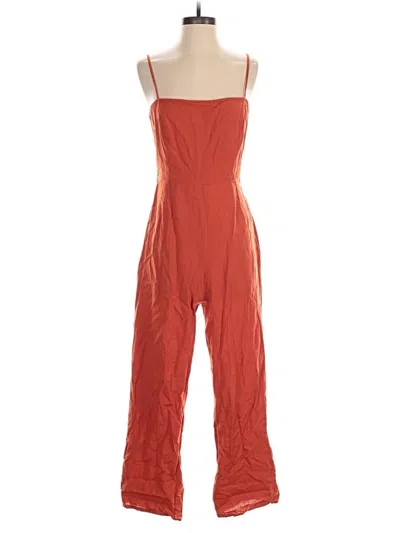 Pre-owned Asos Design Jumpsuit In Orange