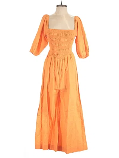 Pre-owned Asos Design Jumpsuit In Orange