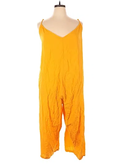 Pre-owned Asos Design Jumpsuit In Orange