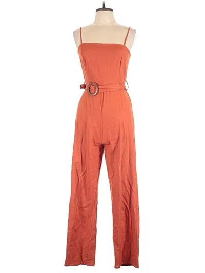 Pre-owned Asos Design Jumpsuit In Orange