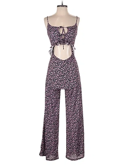 Pre-owned Asos Design Jumpsuit In Purple