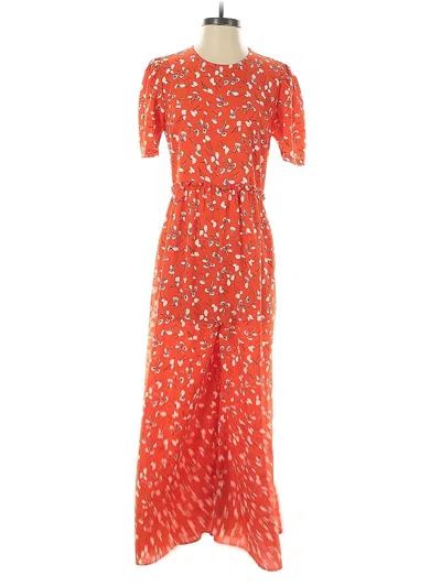 Pre-owned Asos Design Jumpsuit In Red