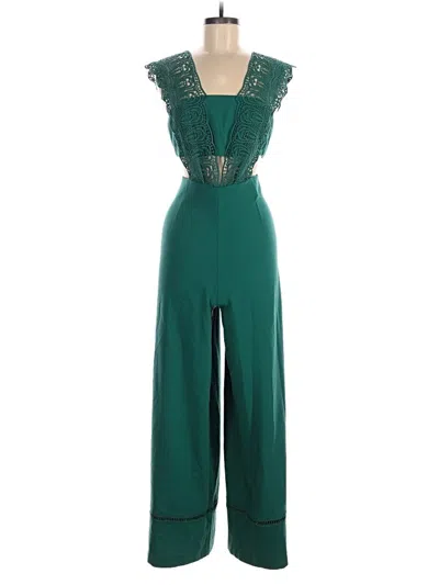 Pre-owned Asos Design Jumpsuit In Teal