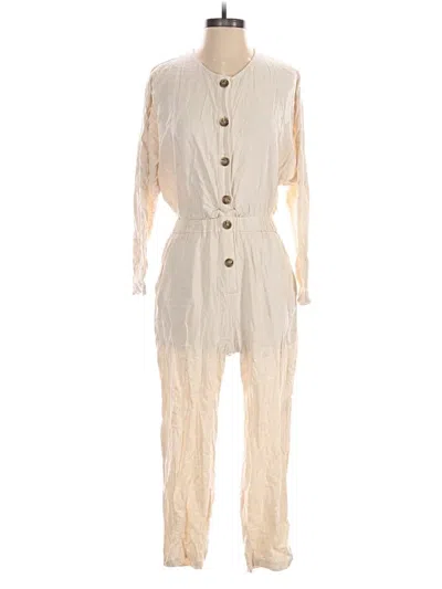 Pre-owned Asos Design Jumpsuit In White