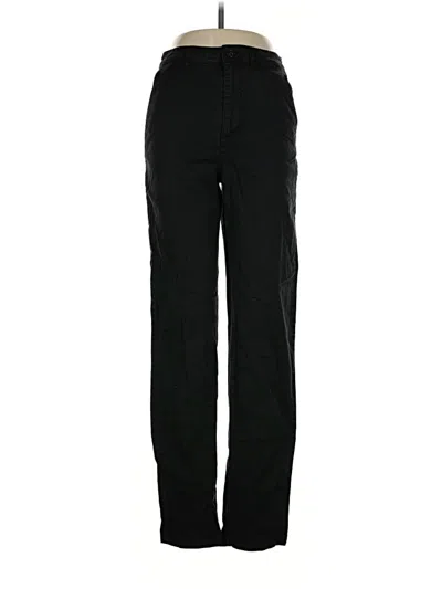 Pre-owned Asos Design Khaki Pant In Black