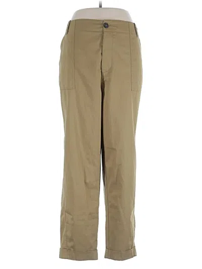Pre-owned Asos Design Khaki Pant In Brown