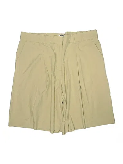 Pre-owned Asos Design Khaki Shorts In Brown