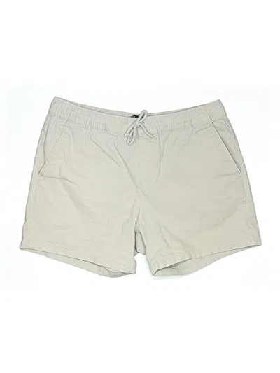 Pre-owned Asos Design Khaki Shorts In Brown