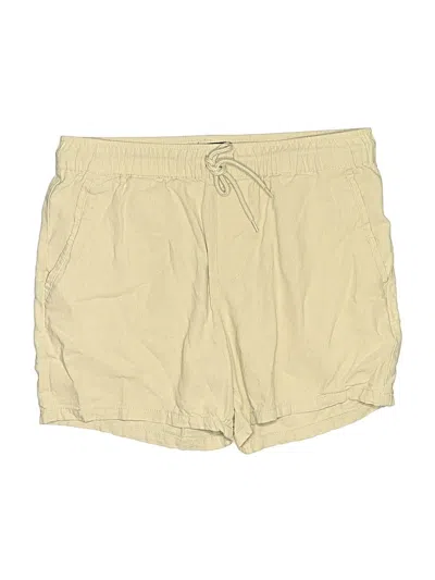 Pre-owned Asos Design Khaki Shorts In Tan