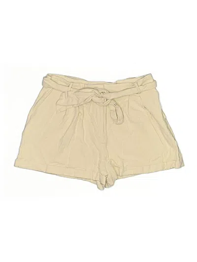 Pre-owned Asos Design Khaki Shorts In Tan