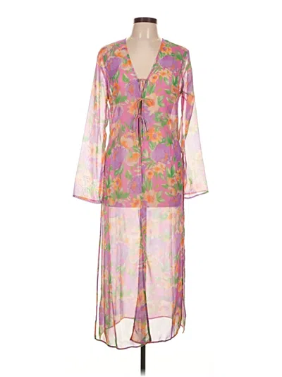 Pre-owned Asos Design Kimono In Pink