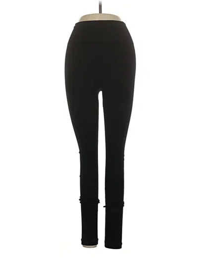 Pre-owned Asos Design Leggings In Black