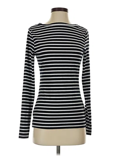 Pre-owned Asos Design Long Sleeve T-shirt In Black