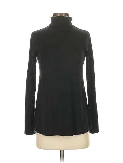 Pre-owned Asos Design Long Sleeve Turtleneck In Black