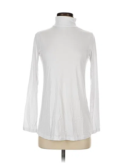 Pre-owned Asos Design Long Sleeve Turtleneck In White