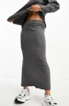 Asos Design Midi Sweater Skirt