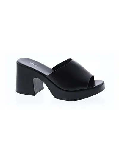 Pre-owned Asos Design Mule/clog In Black