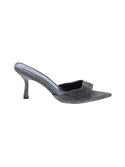Pre-owned Asos Design Mule/clog In Gray