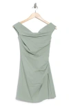 Asos Design Off The Shoulder Minidress