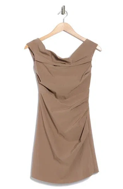 Asos Design Off The Shoulder Minidress