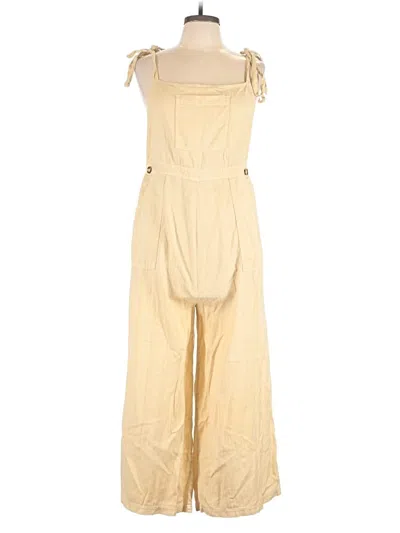 Pre-owned Asos Design Overalls In Gold
