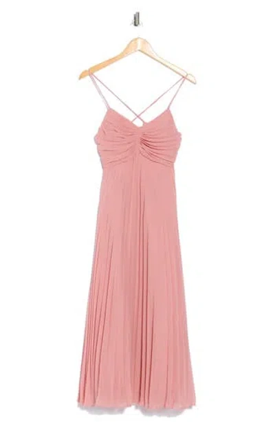 Asos Design Pleated Midi Dress